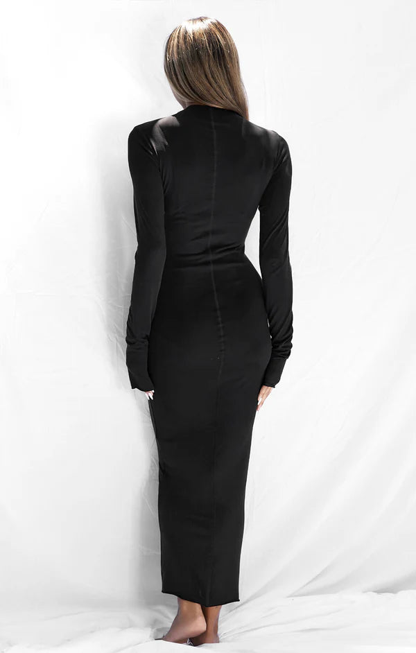 THE MODAL L/S MIDI DRESS